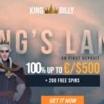 King Billy Casino Review - 100% up to €/$500+ 200 FREE SPINS