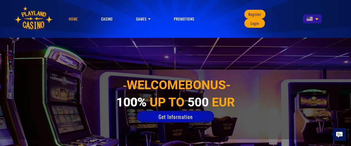 Playland Casino Review - Welcome Bonus 100% up To 500 Euro