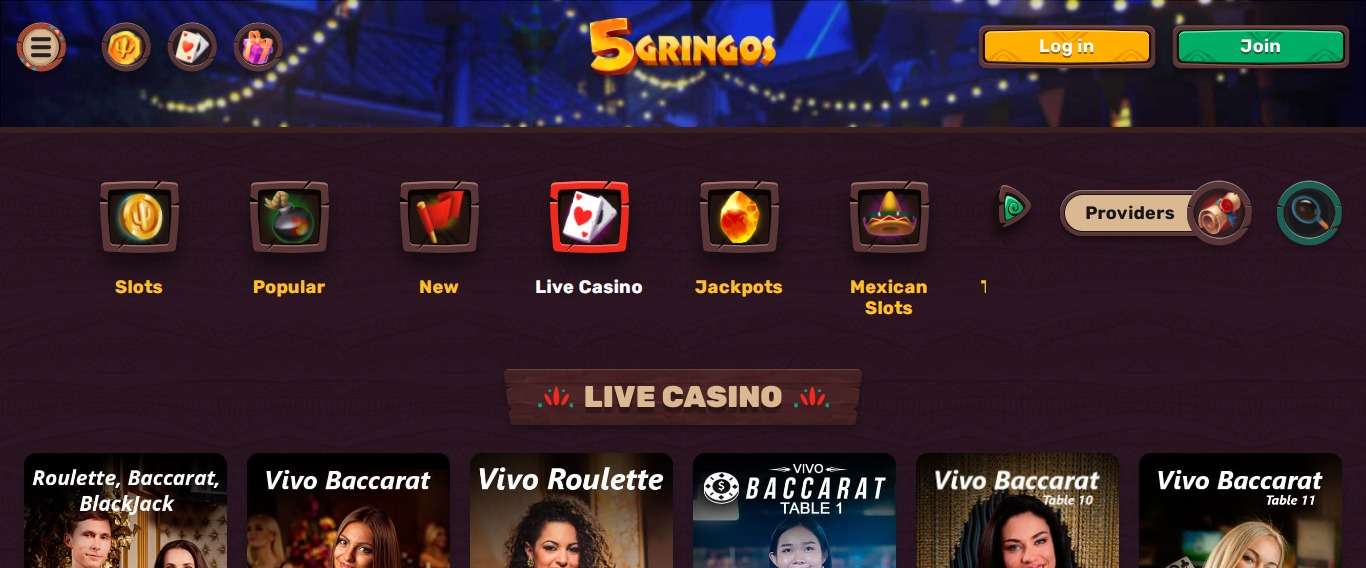 5Gringos Casino Review - Best Live Casino Applications at 5Gringos Casino