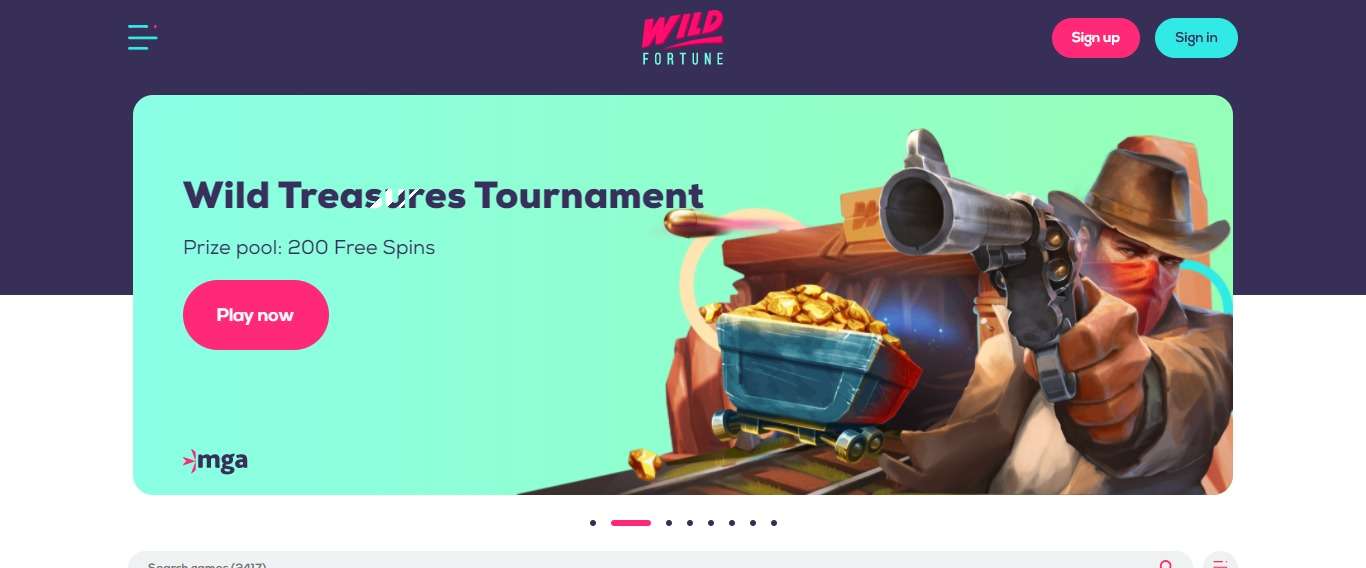 Wildfortune.com Casino Review: Earn Up To 100% Up To 100 Bonus