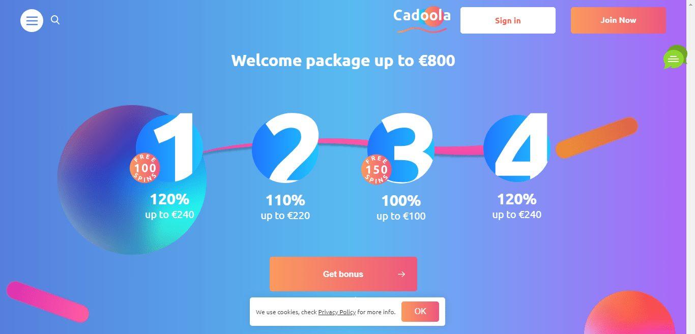 Cadoola Casino Review : No Account Needed for Playing in the Casino