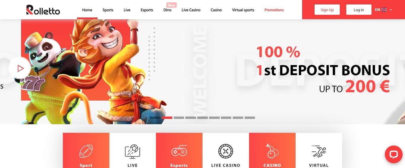 Rolletto.com Casino Review: Up to ₮6000 on your first 3 Deposits