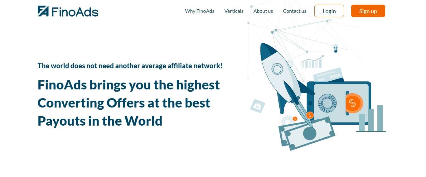 Finoads.com Affiliate Network Review: Highest Converting Offers at the best Payouts in the World
