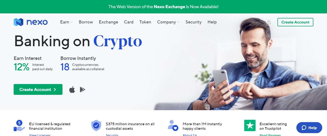 Nexo.io Coin Review: Guide About Nexo.io