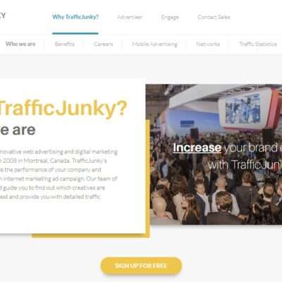 Trafficjunky.com Advertising Review : TrafficJunky Serves 4.6 billion Daily ad Impressions