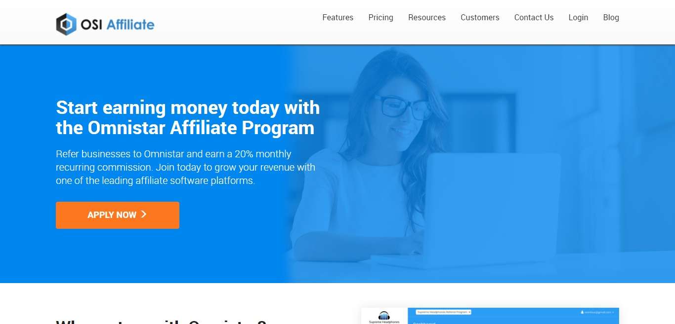 Osiaffiliate.com Advertising Review : Start Earning Money Today with the Omnistar Affiliate Program