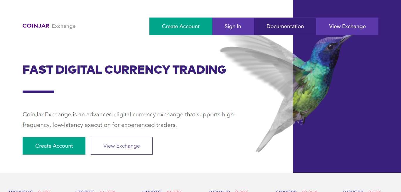 CoinJar Exchange Review : Fast Digital Currency Trading