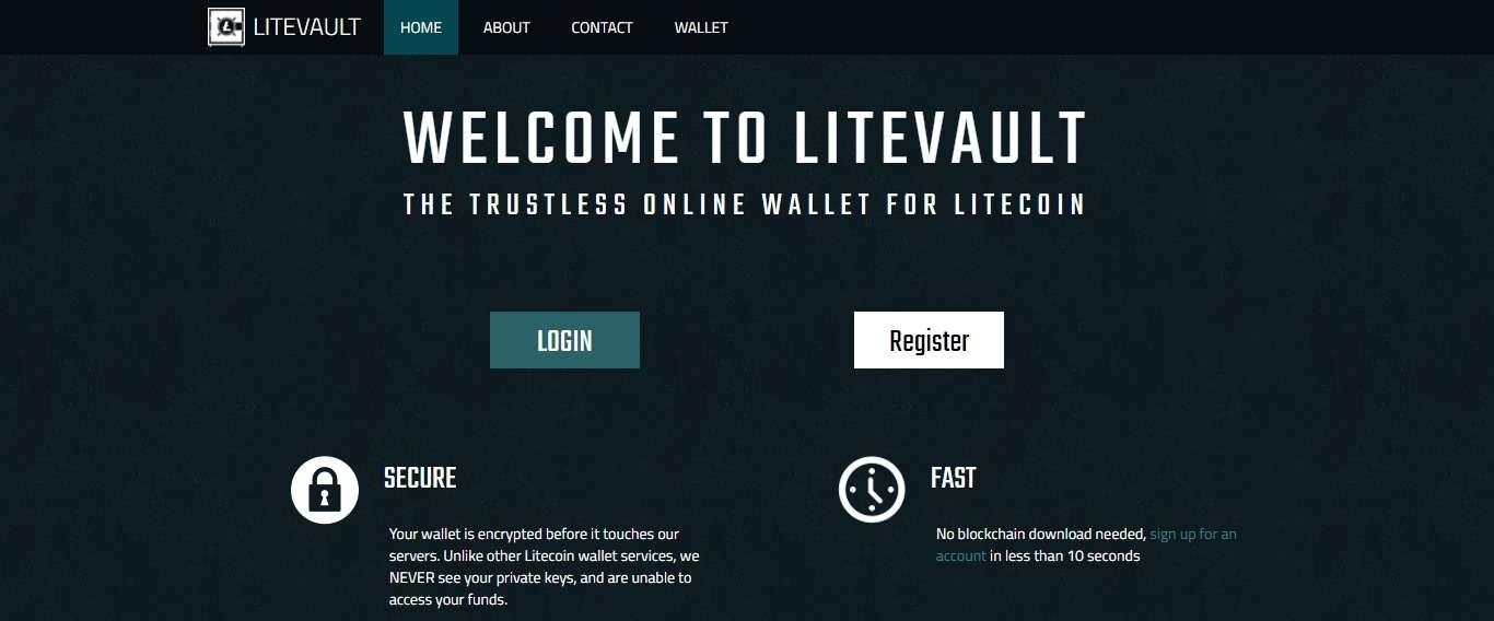 Litevault Wallet Review: The Trustless Online Wallet For Litecoin