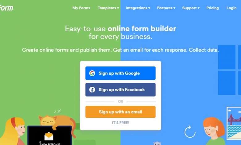 JotForm Advertising Review : 30% Recurring Monthly Commission for 1 Year