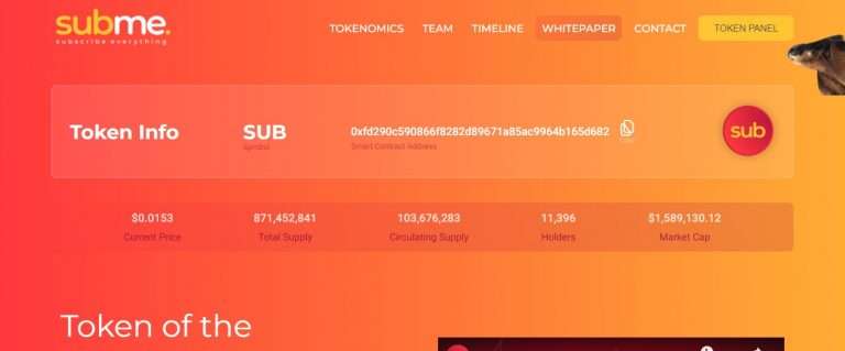 What Is Subme(SUB)? Coin Review? Guide About Subme