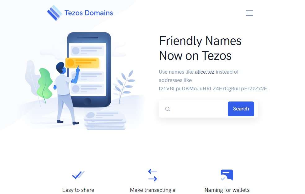 Tezos Domains Airdrop Review: Friendly NamesNow on Tezos