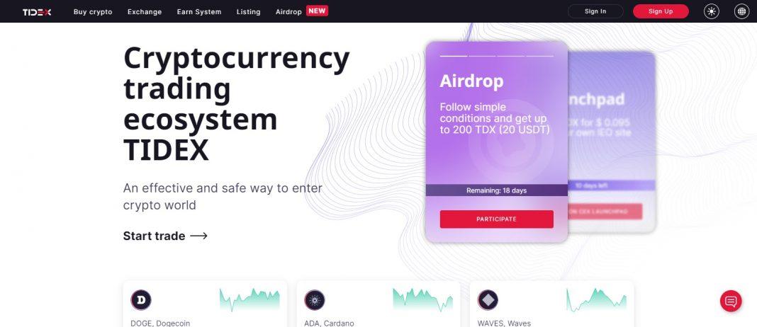 Tidex Airdrop Review: An Effective and Safe way