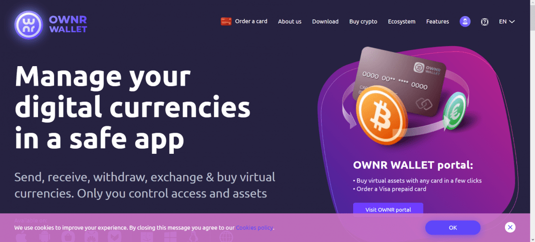 OWNR Wallet Airdrop Review : Manage Your Digital Currencies in a Safe App