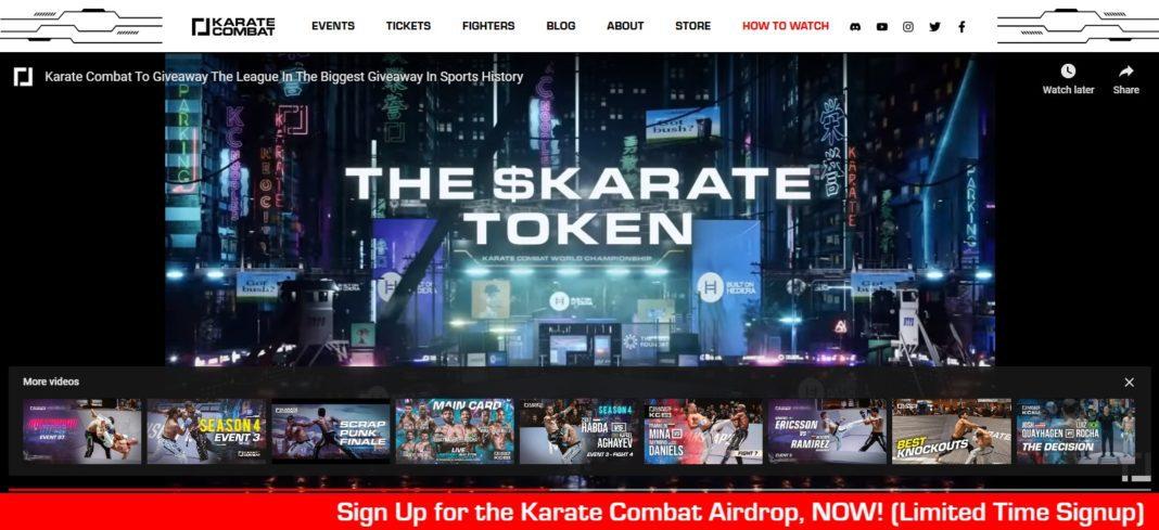 Karate Combat Airdrop Review: You will Get Free KARATE Tokens