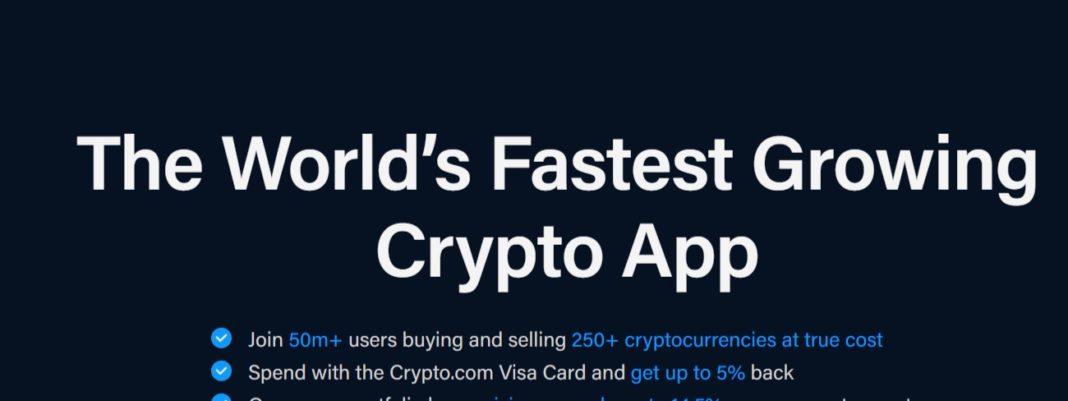 The Crypto.com exchange asks users from Russia