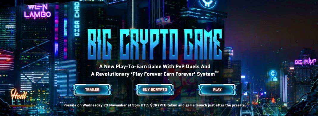 Big Crypto Game Coin