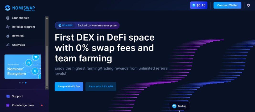 Nomiswap Cryptocurrency Exchange Review: CROSS Is Legit
