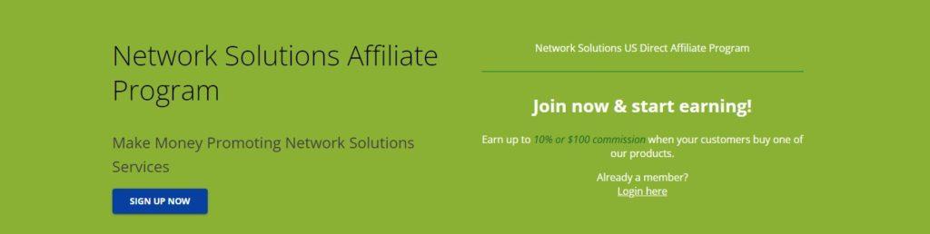 Network Solutions Affiliate Program