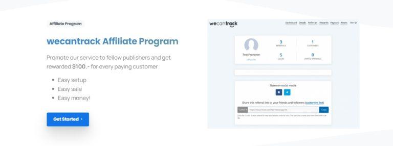 WeCanTrack Affiliate Program