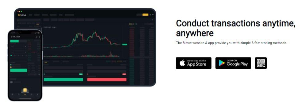 What is the Bitrue Android and IOS app