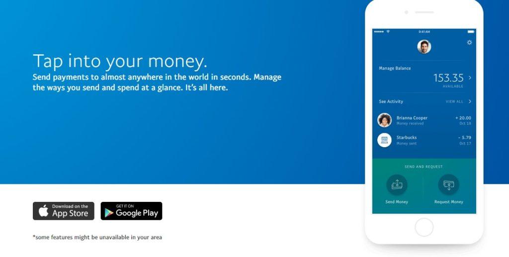 What is the Paypal Android and IOS app?