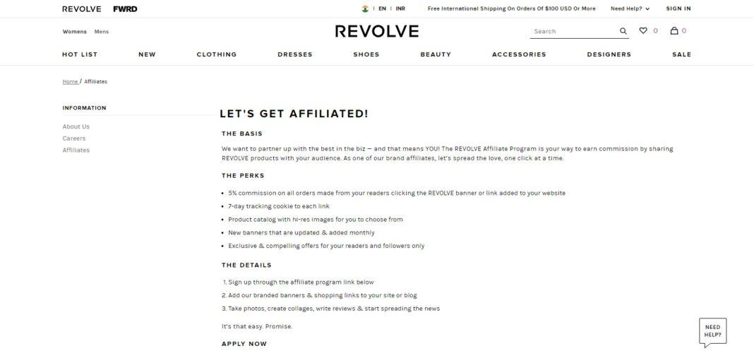 How To Make Money From Revolve Affiliate Program Read It