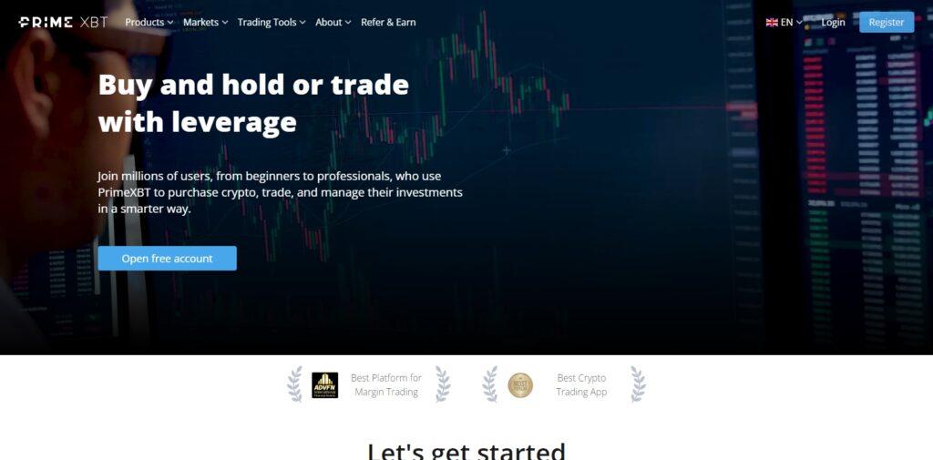 PrimeXBT (Best Exchanges For Scalping Crypto)