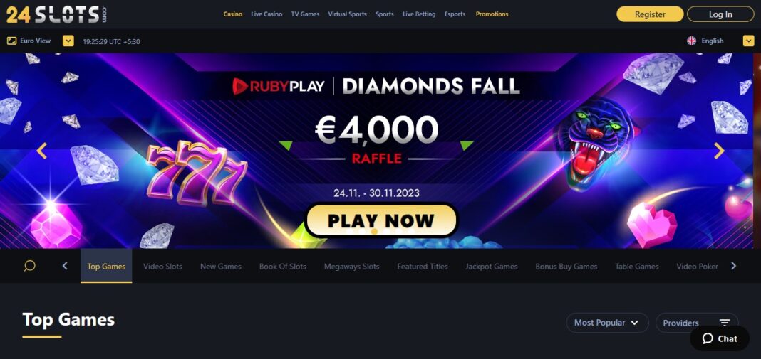24slots Casino Review: Welcome Package of Up to €1000 upon First 4 Deposits