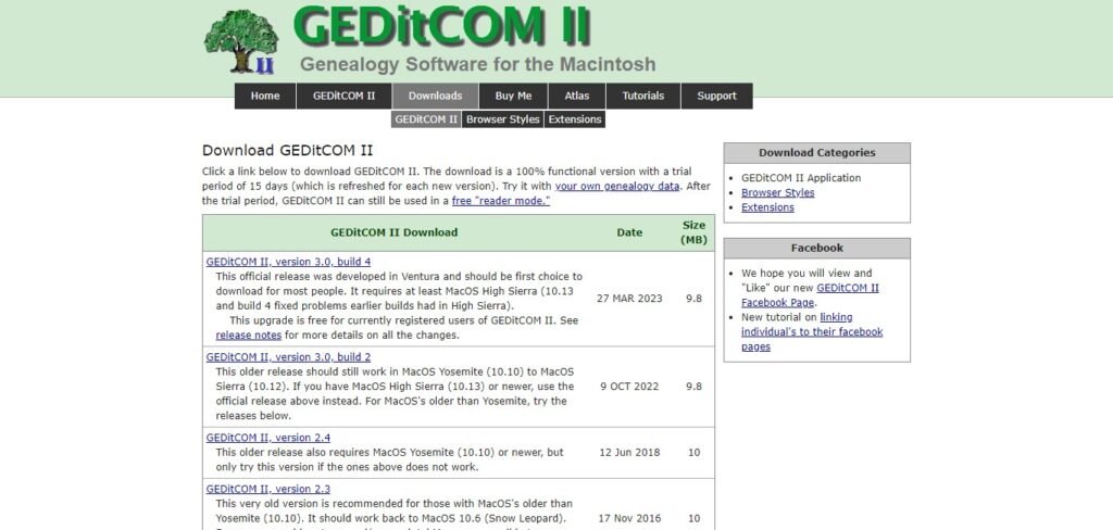 GEDitCOM II for Mac