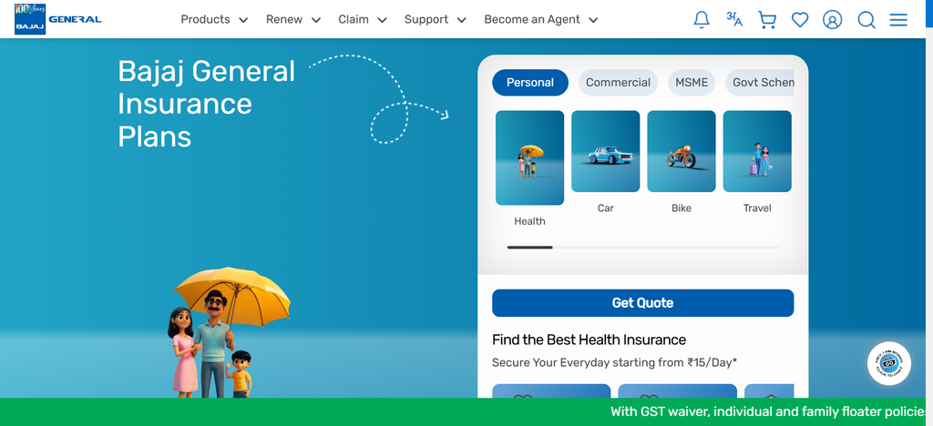 Bajaj Allianz General Insurance