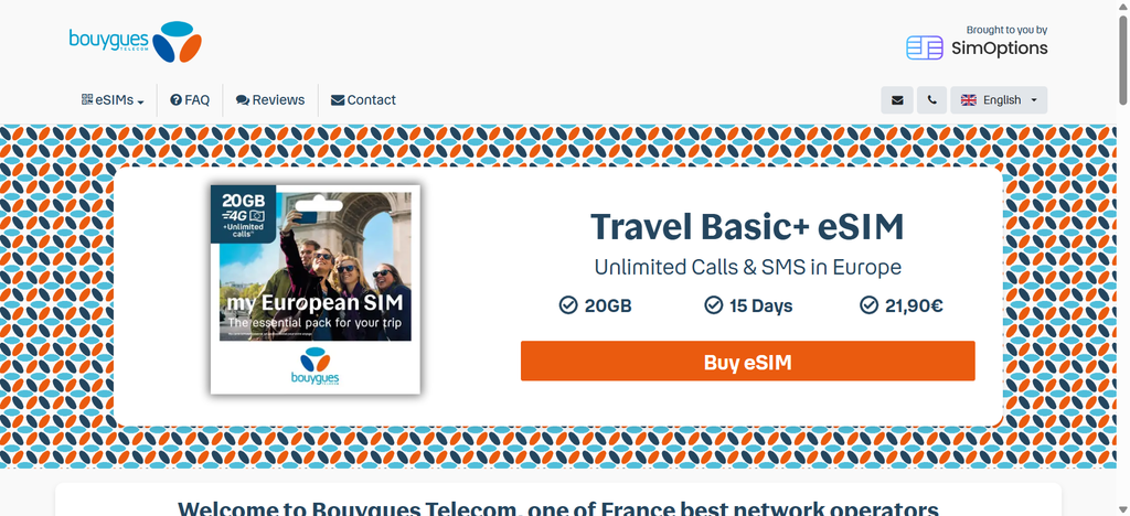 Bouygues Telecom Travel Basic+