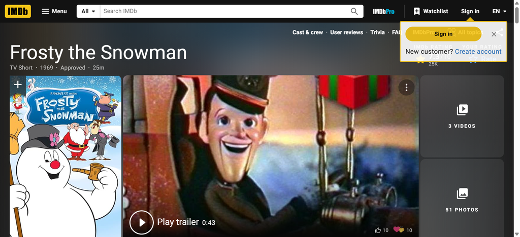 Frosty the Snowman