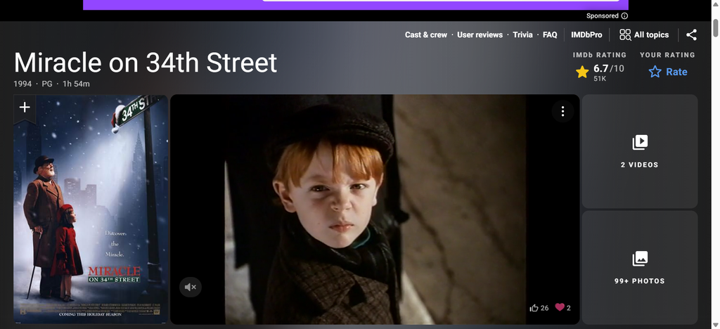 Miracle on 34th Street