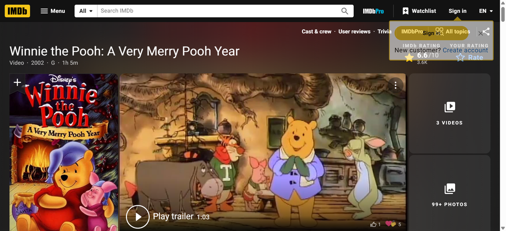 A Very Merry Pooh Year