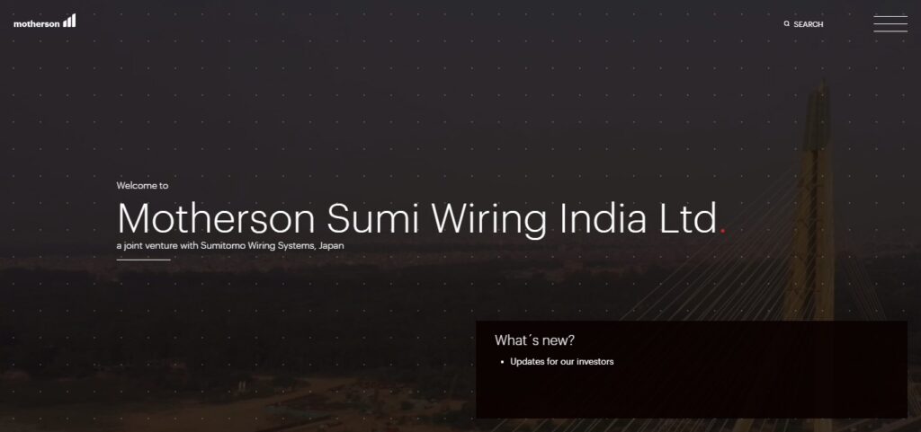 Motherson Sumi Wiring India Ltd