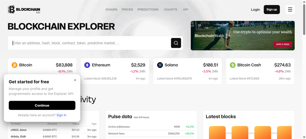 Bitcoin SV Wallet by Hash Watch