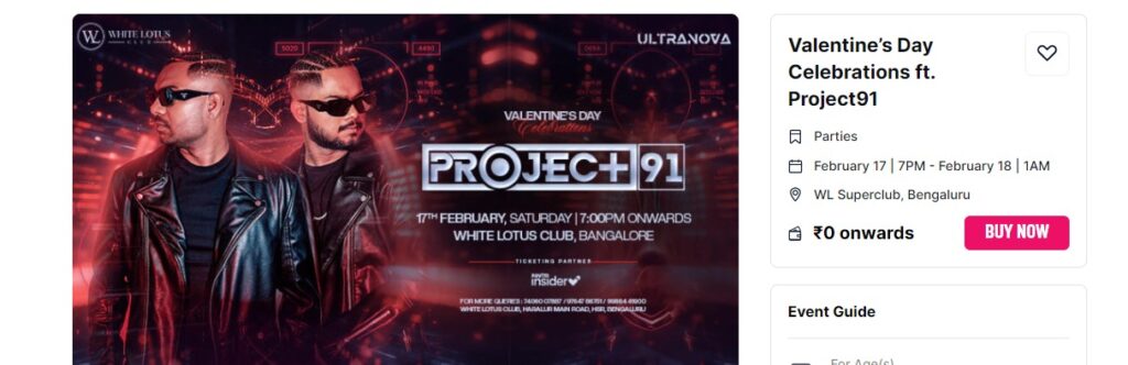 Valentine’s Day Celebrations ft. Project91