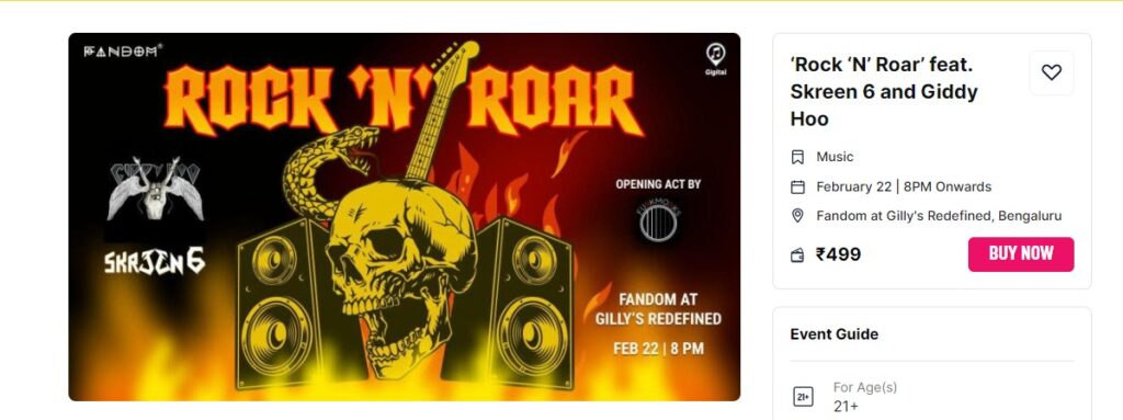 ‘Rock ‘N’ Roar’ feat. Skreen 6 and Giddy Hoo