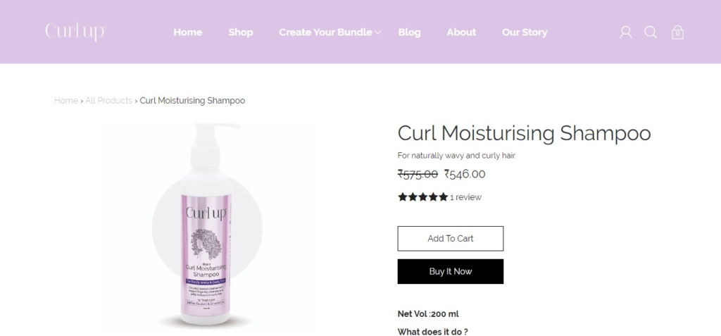 Curl Up Hair Wash (Best Shampoo and Conditioner for Curly hair)