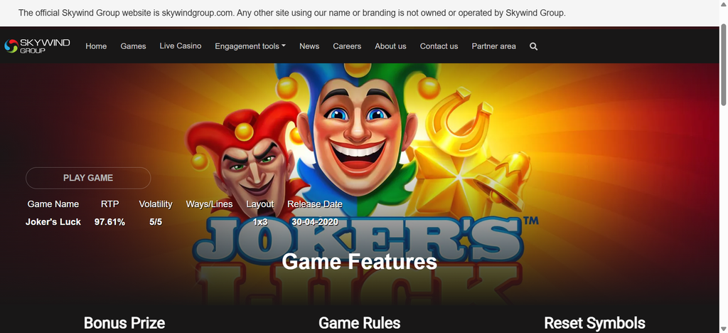  Joker's Luck