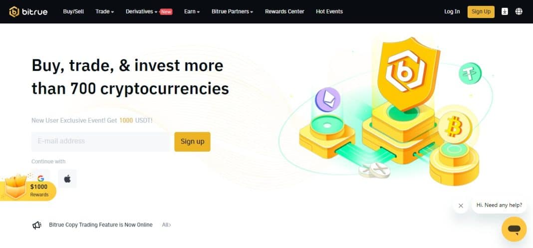 Is Bitrue Available In The US
