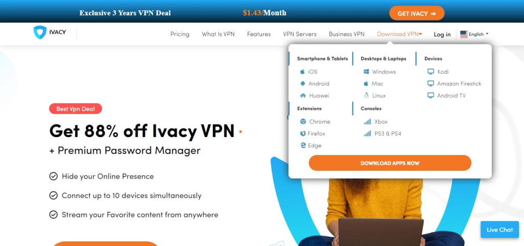 Ivacy VPN