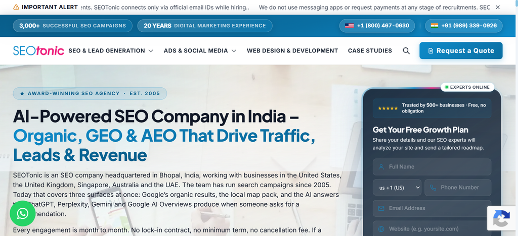 SEOTonic Web Solutions