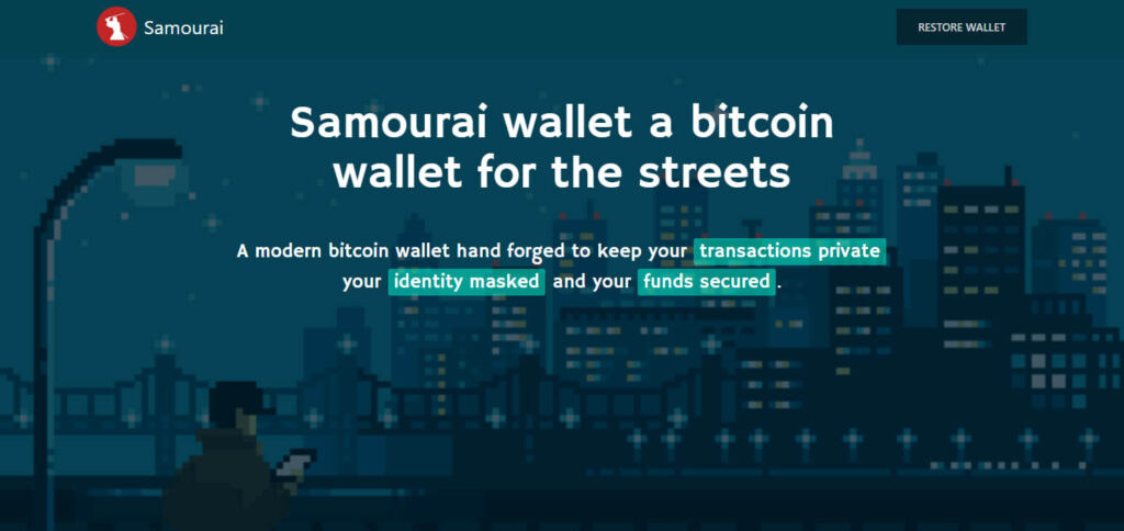 Samourai Wallet Best Crypto Wallet Non Custodial