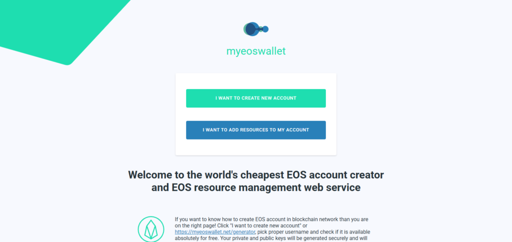 MyEOSWallet