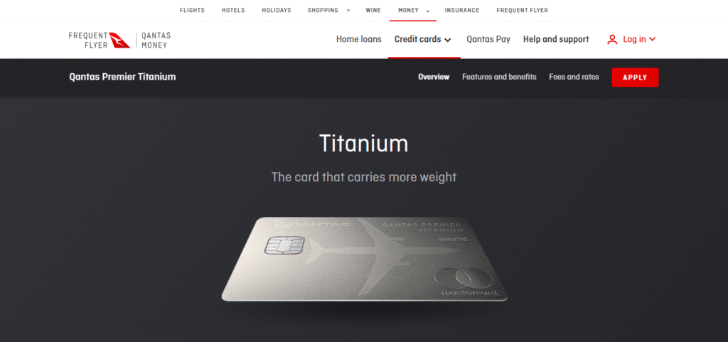 Qantas Premier Titanium