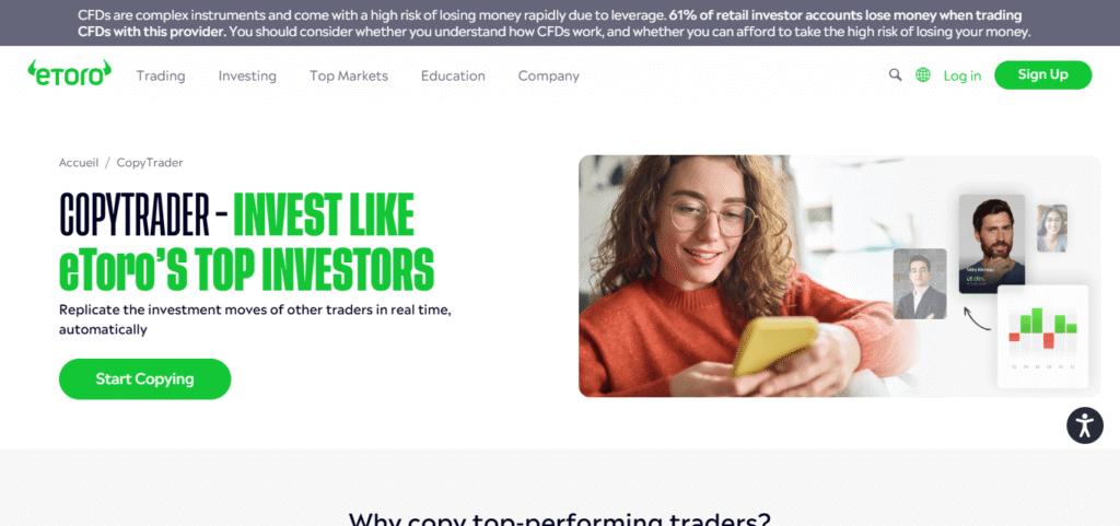 eToro CopyTrader