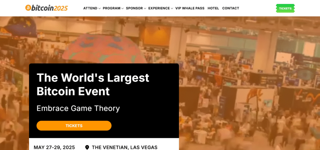 Bitcoin 2025 Las Vegas