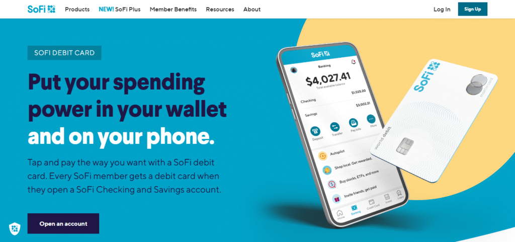 SoFi Debit Card