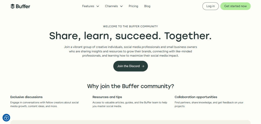 Buffer Community (Discord)
